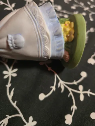 Statuina Avon 1982 Bambina Porcellana