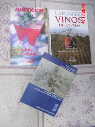 LIBROS DE COCINA 10€ TODOS o 5€ CADA FOTO