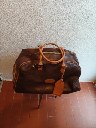 Bolsa Piel Antigua Torneo Golf Volvo Masters