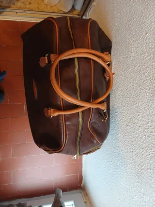 Bolsa Piel Antigua Torneo Golf Volvo Masters