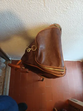 Bolsa Piel Antigua Torneo Golf Volvo Masters