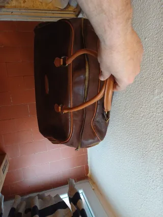 Bolsa Piel Antigua Torneo Golf Volvo Masters