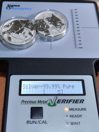 2 Monedas 1 Onza LOBO FENRIR Germania Mint