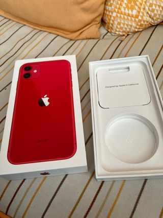 Caja vacía iPhone 11 Roja