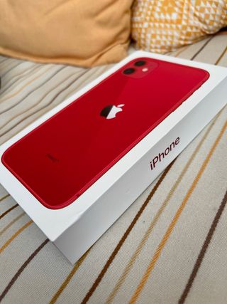 Caja vacía iPhone 11 Roja
