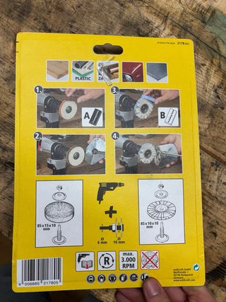 Kit de pulido Wolfcraft