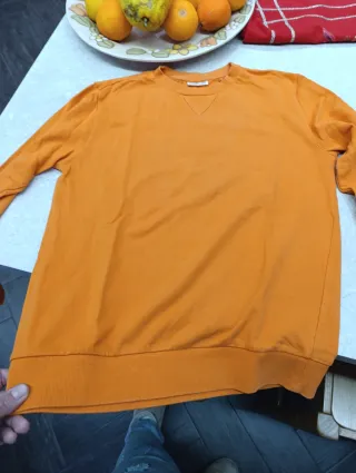 Felpa OVS ragazzo arancione 14/15 anni