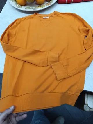 Felpa OVS ragazzo arancione 14/15 anni