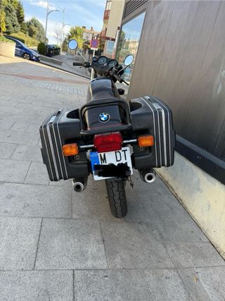 BMW R65 Moto Marrón Oscuro