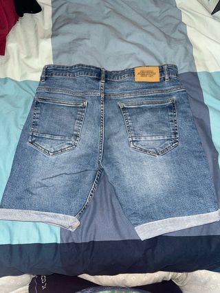 Lote 2 pantalones vaqueros (azul y gris)