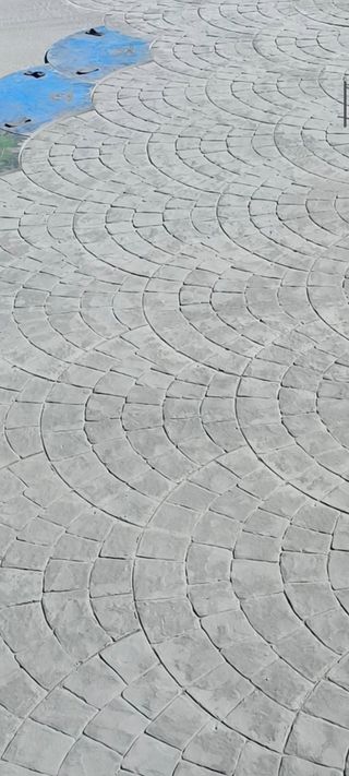 Hormigón impreso y vertical