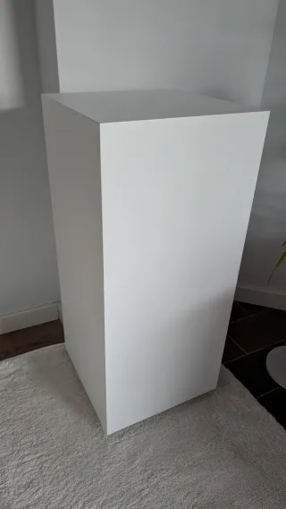 Peana blanca mate colección Ovar El Corte Ingles