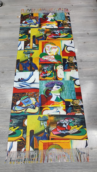 Stola Collage opere di Pablo Picasso nuova