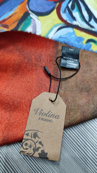 Stola Collage opere di Pablo Picasso nuova