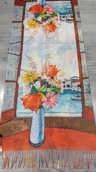 Stola Collage opere di Pablo Picasso nuova