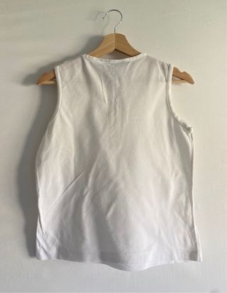 Top Calvin Klein blanco