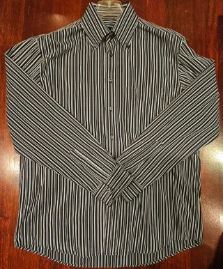 Camicia uomo classica a righe