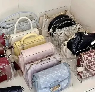 Estantería acrílica transparente (libros, bolsos..