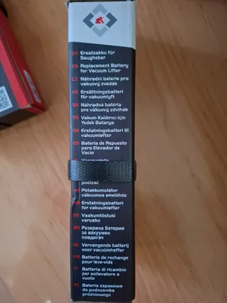 Baterías de repuesto para ventosas