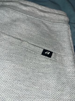 Pantalón corto chándal gris