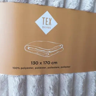 Manta beige 130x170 cm Muy suave y agradable