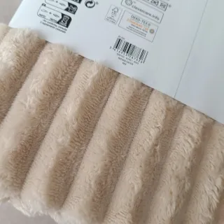 Manta beige 130x170 cm Muy suave y agradable