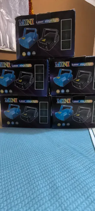 Mini Láser Portátil para Discoteca