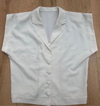 Camisa vintage hombreras