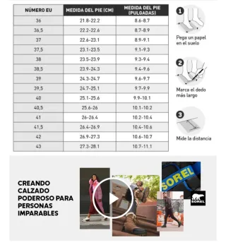 Botas Sorel grises y verde caqui