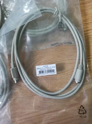 Lote de cables MD6M/6F PS2