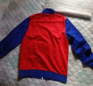 Sudadera Lacoste Azul y Roja original