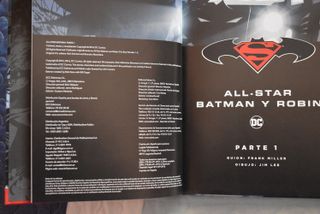 Comic Batman y Superman All-star Batman y Robin 1