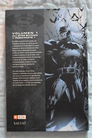 Comic Batman y Superman All-star Batman y Robin 1