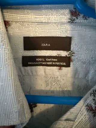 Camisa manga larga estampada