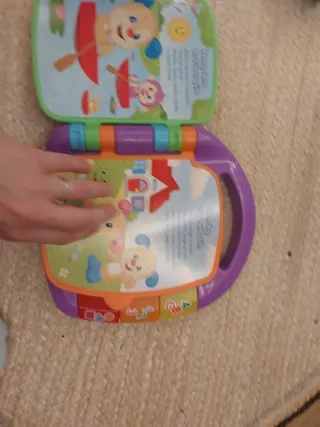 Libro Cancionero Fisher Price