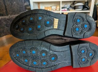 Stivaletti Geox Spherica scamosciati marroni