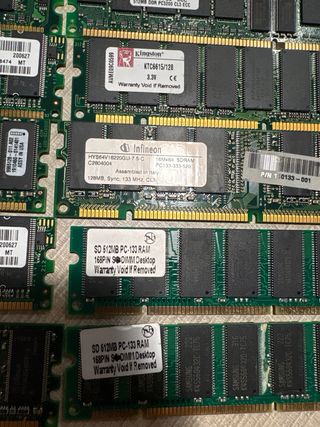 Lote Memoria RAM Antigua DDR / DDR2