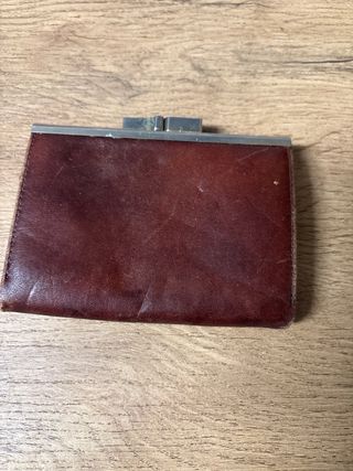 Cartera Dior Marrón Piel