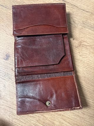 Cartera Dior Marrón Piel