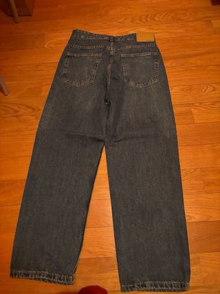 Jeans baggy azzurro taglia 38