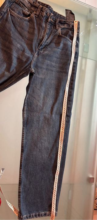 Jeans baggy azzurro taglia 38