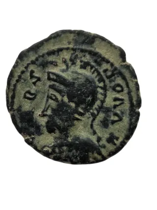 Raro Follis URBS ROMA , Arte Barbaro