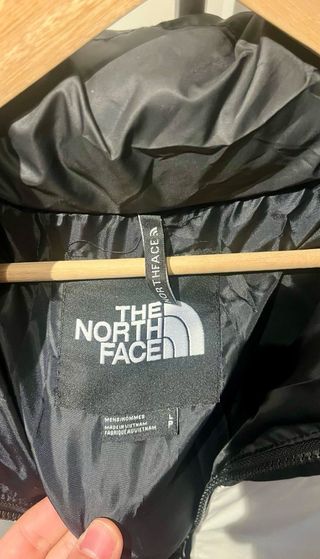 Abrigo Plumífero Blanco Talla L