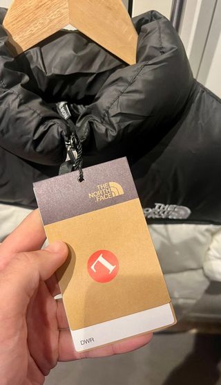 Abrigo Plumífero Blanco Talla L