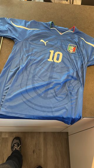 Camiseta Italia Puma Talla 10 Sudáfrica
