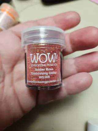 5 Botes Polvos Embossing Scrapbooking