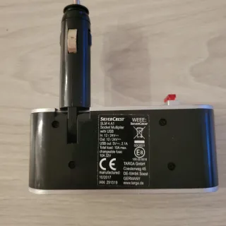 Adaptador Mechero Coche USB SilverCrest