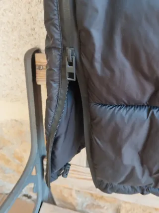 Chaleco largo acolchado Zara negro nuovo gilet