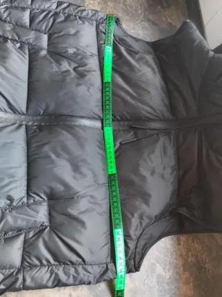 Chaleco largo acolchado Zara negro nuovo gilet