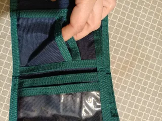 Cartera Monedero Boomerang Azul y Verde
